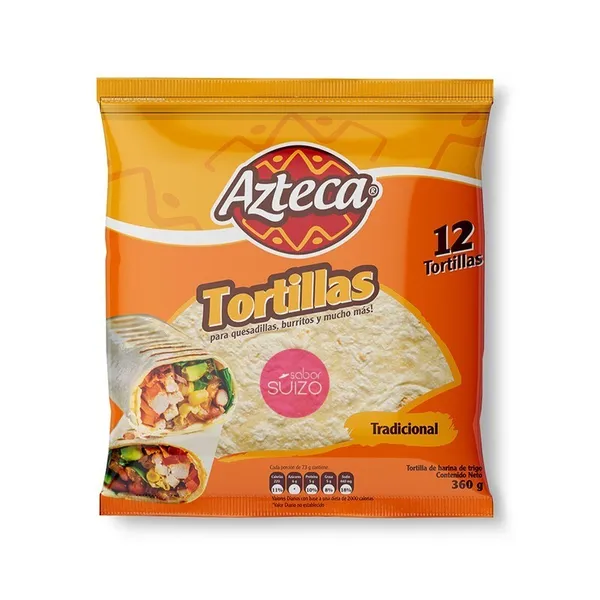 Tortilla Azteca Peq X 12