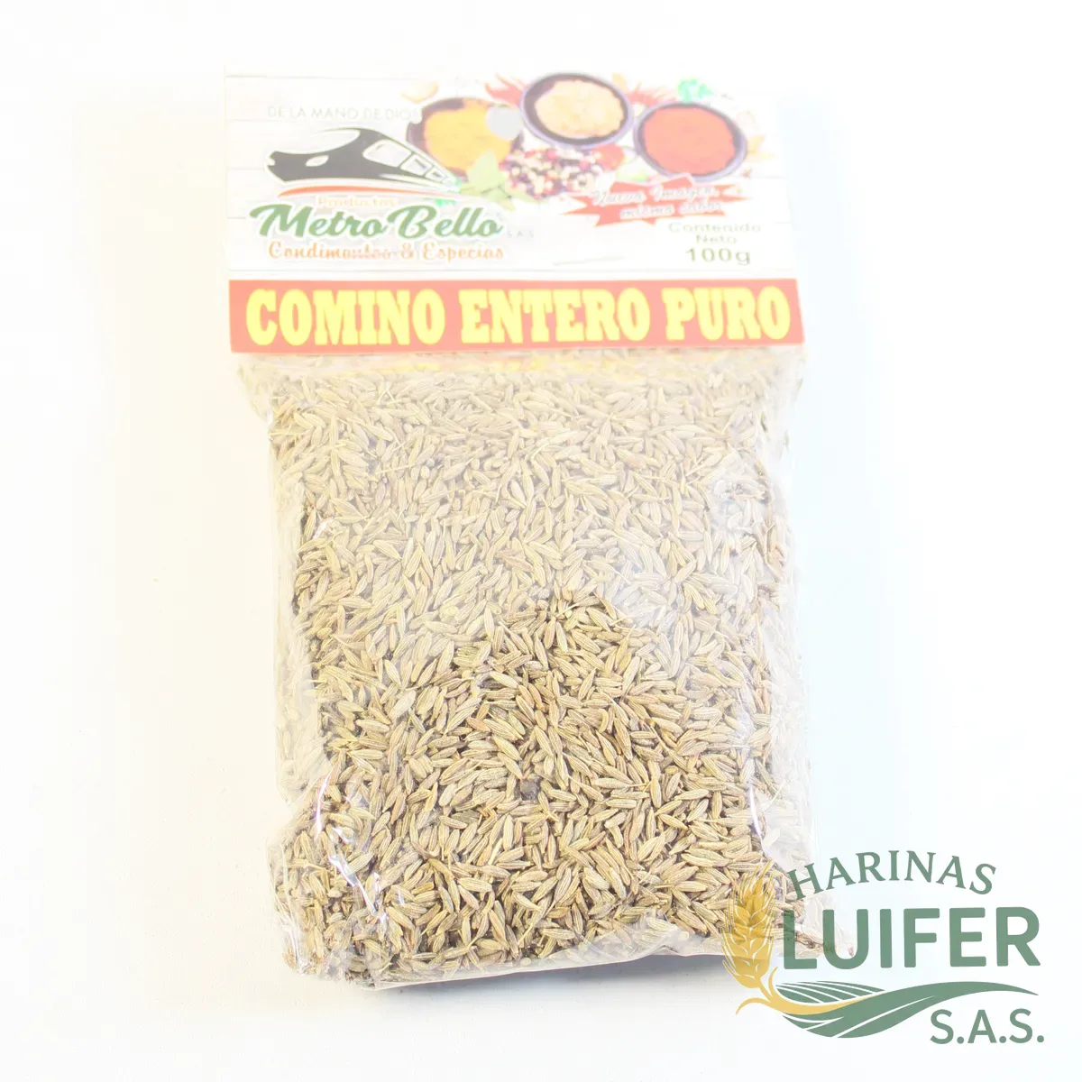 Comino Entero X 100 Grs