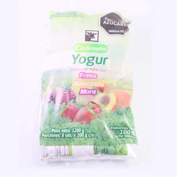 Yogurt Colanta X 6