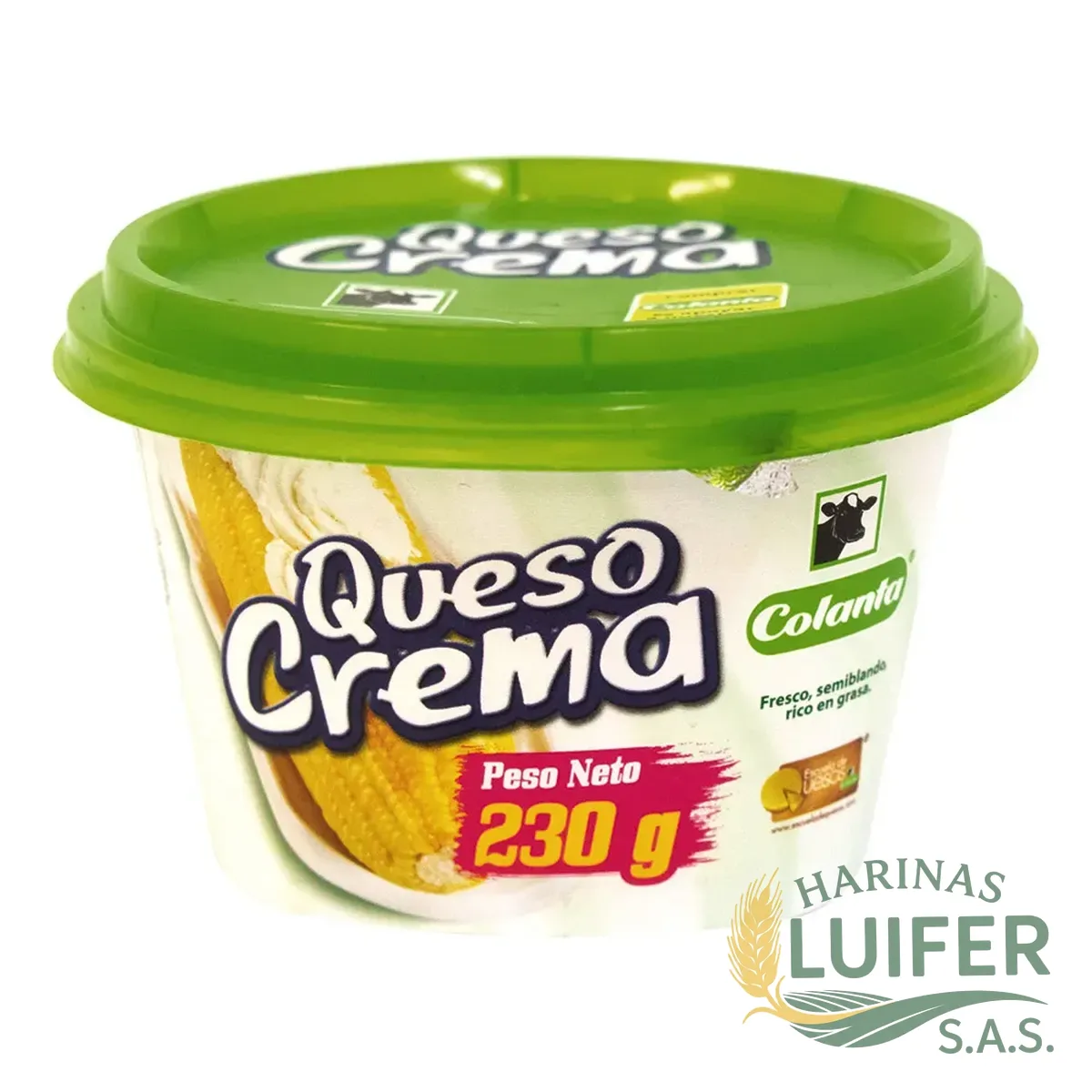 Queso Crema Colanta X 400 Gr