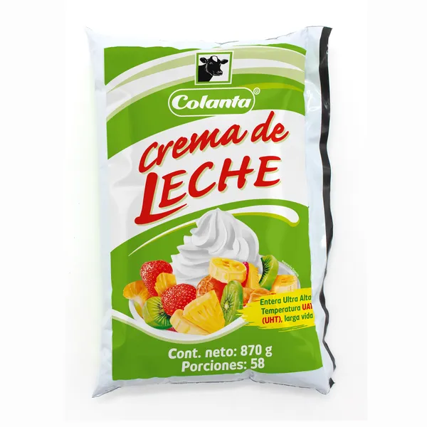 Crema Leche Colanta 870gr