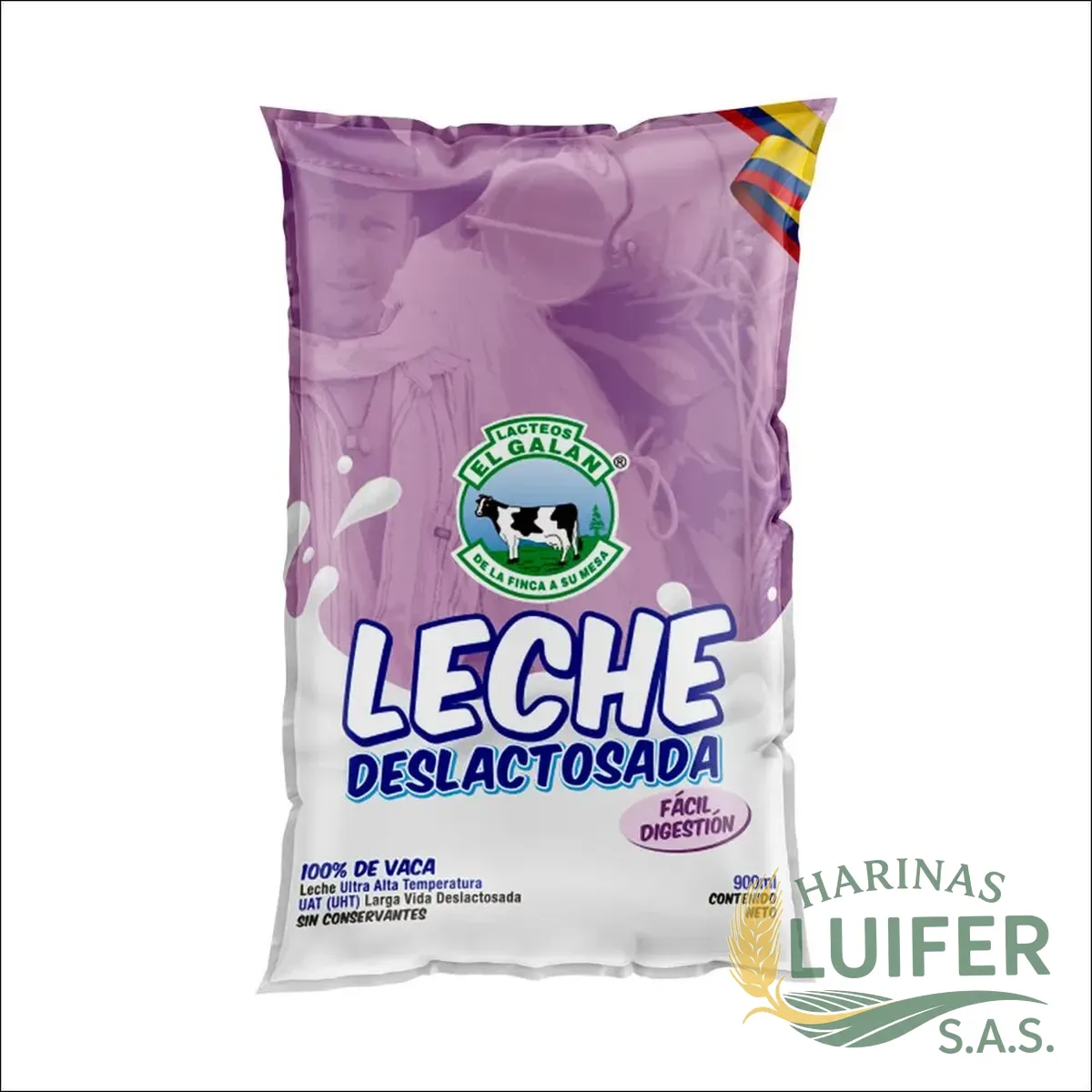 Leche Deslactosada Galan