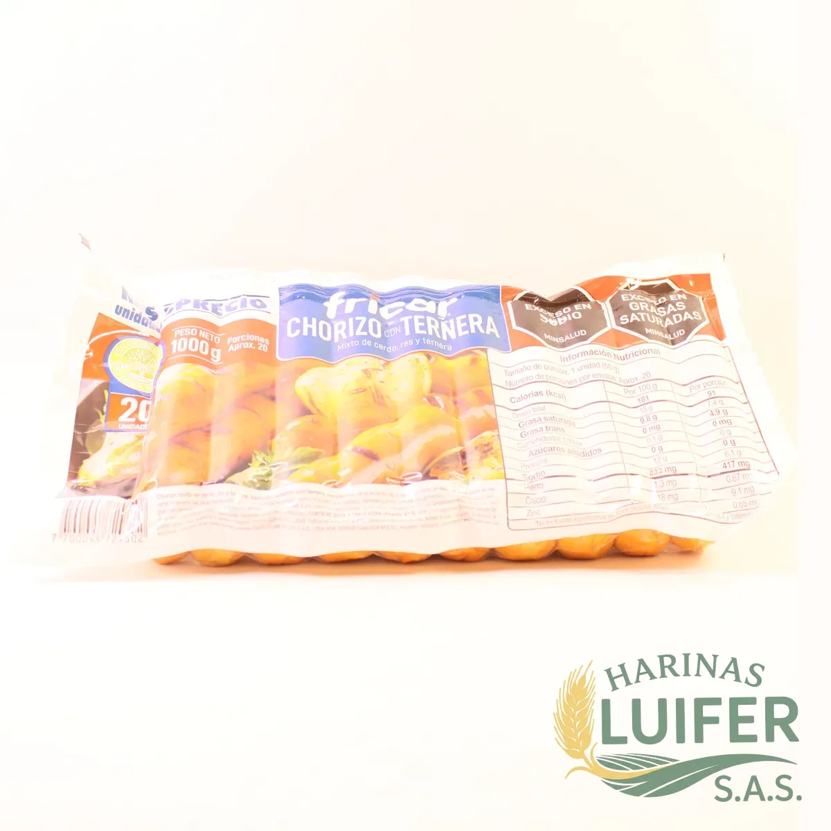 Chorizo  Fricar 1kl