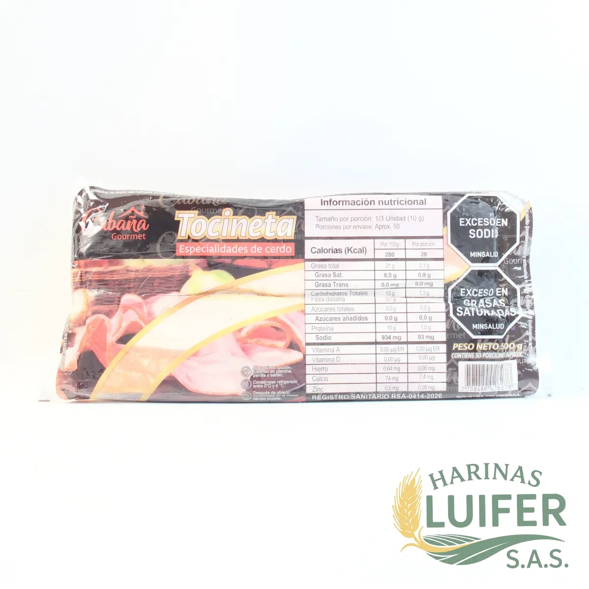 Tocino La Cabaña Lb