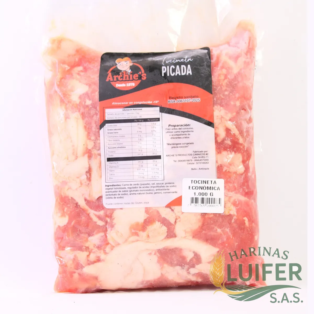 Tocino Recorte Archi Kl
