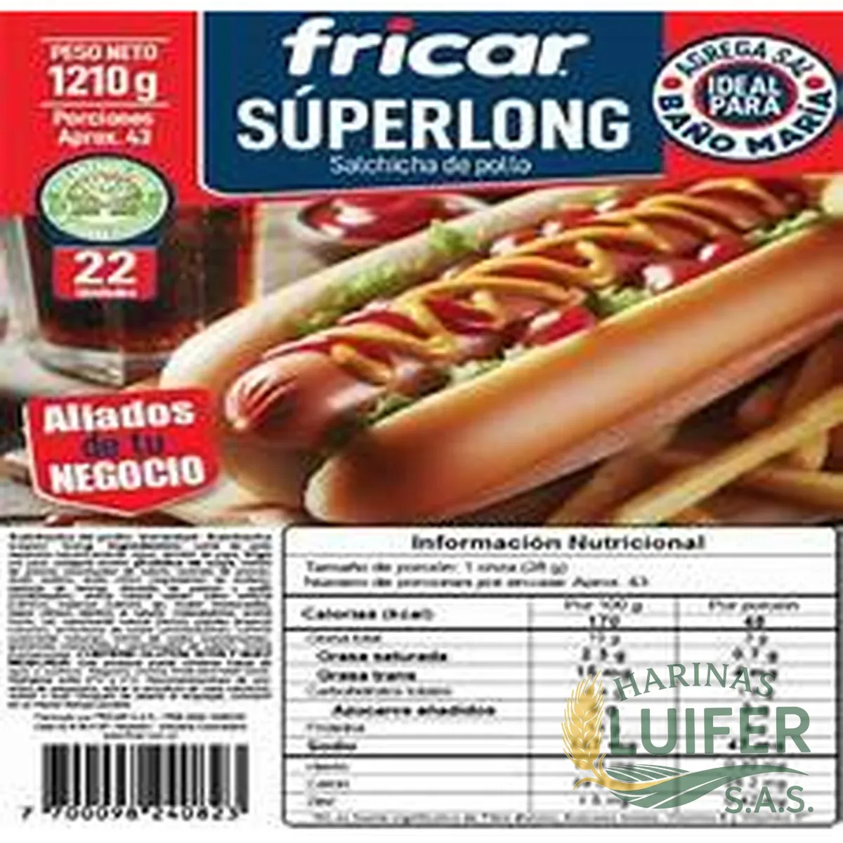 Super Long Fricar X 1200g