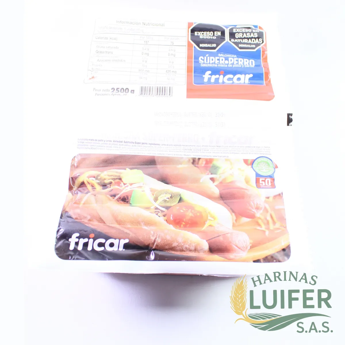 Salchicha Super Perro 2500g