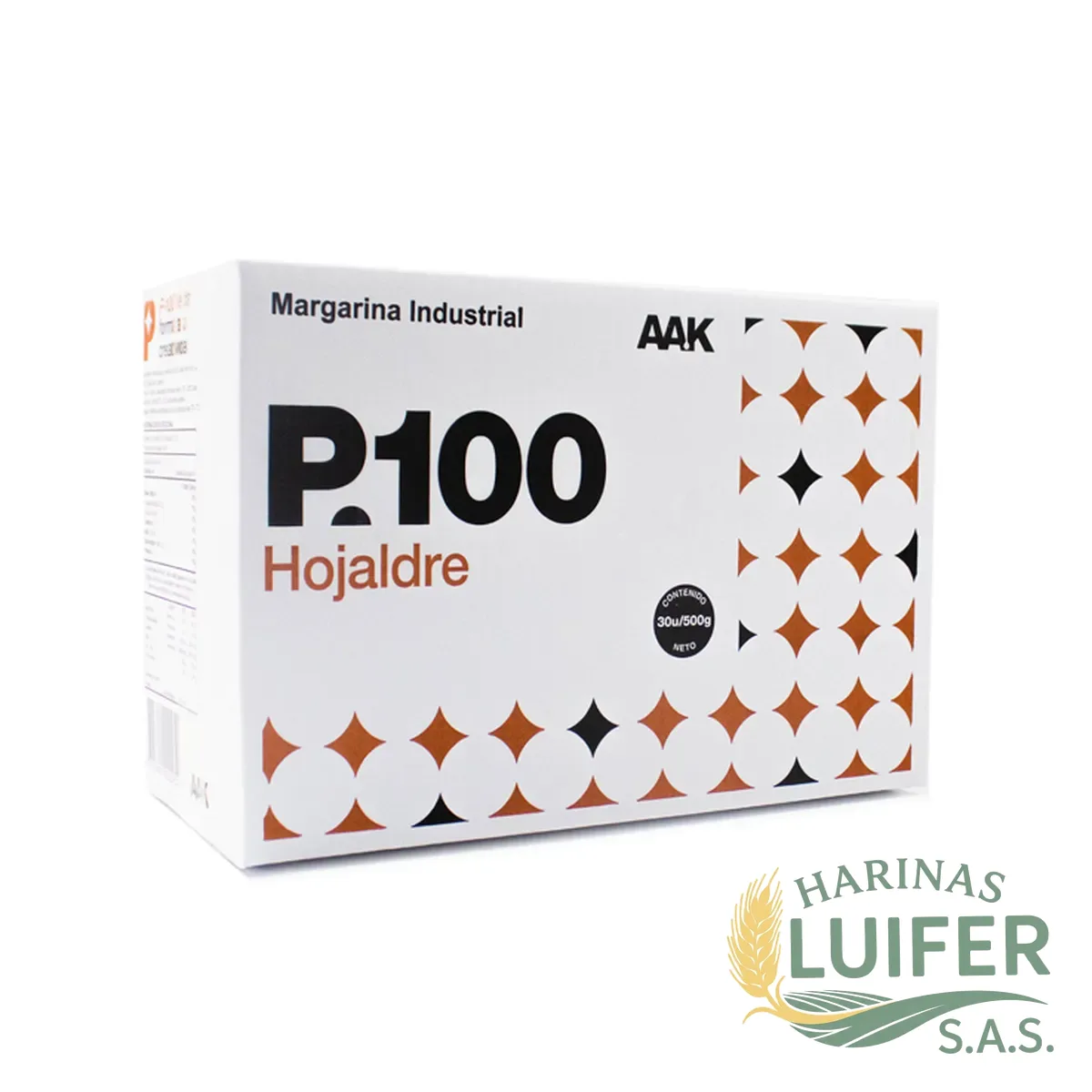 P-100 Hojaldre X 15k