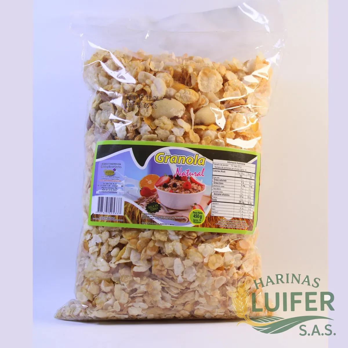 Granola Natural X 450