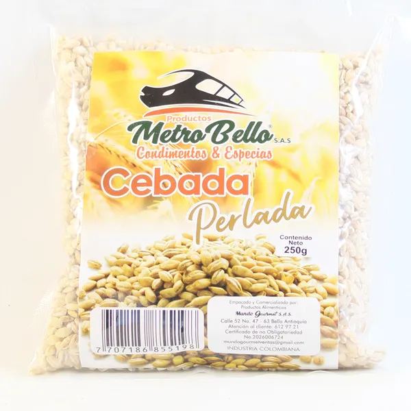 Cebada Perlada X 1/2 Lb