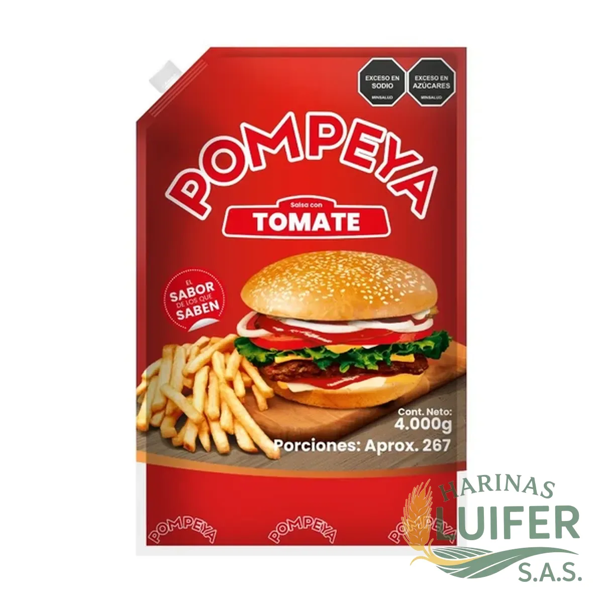 TOMATE POMPEYA X 4 KL