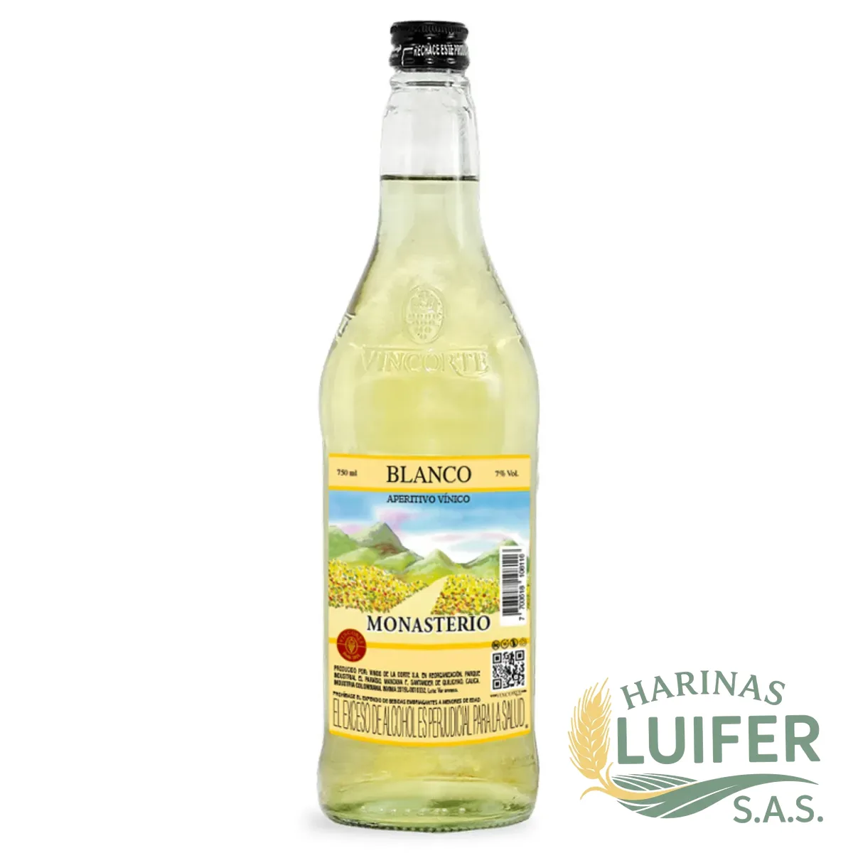 Vino Bl Monasterio X 750