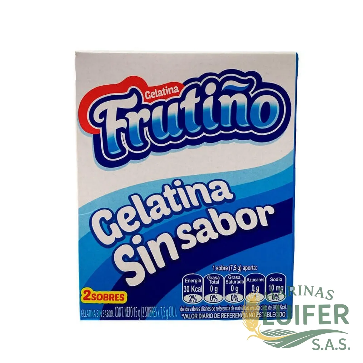 Gelatina Sin Sabor X 2 Sobres