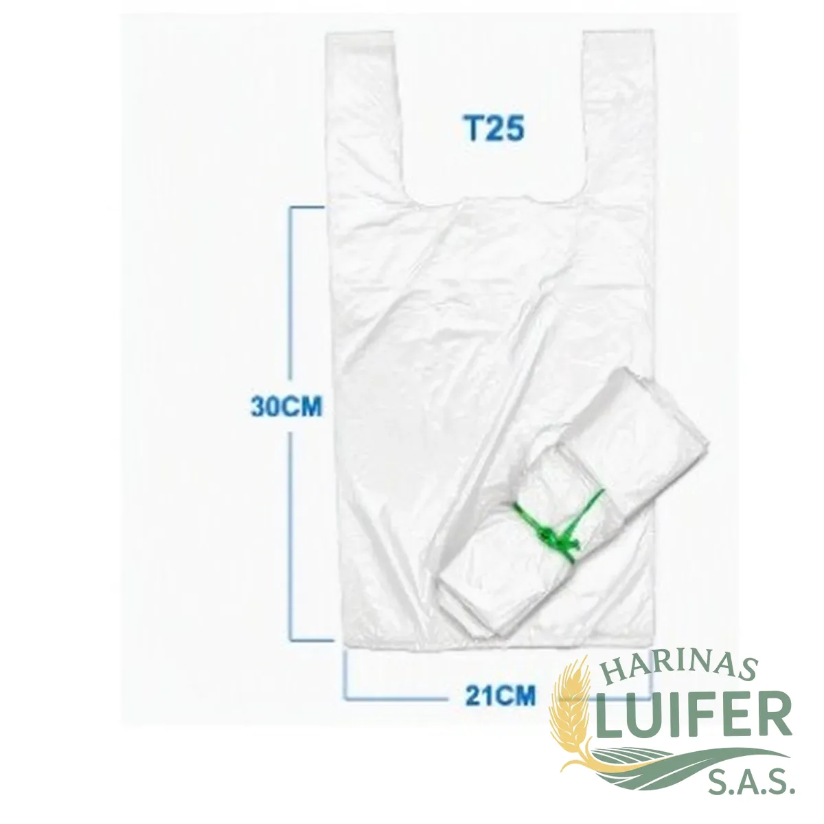 Bolsa T-25 Blanca