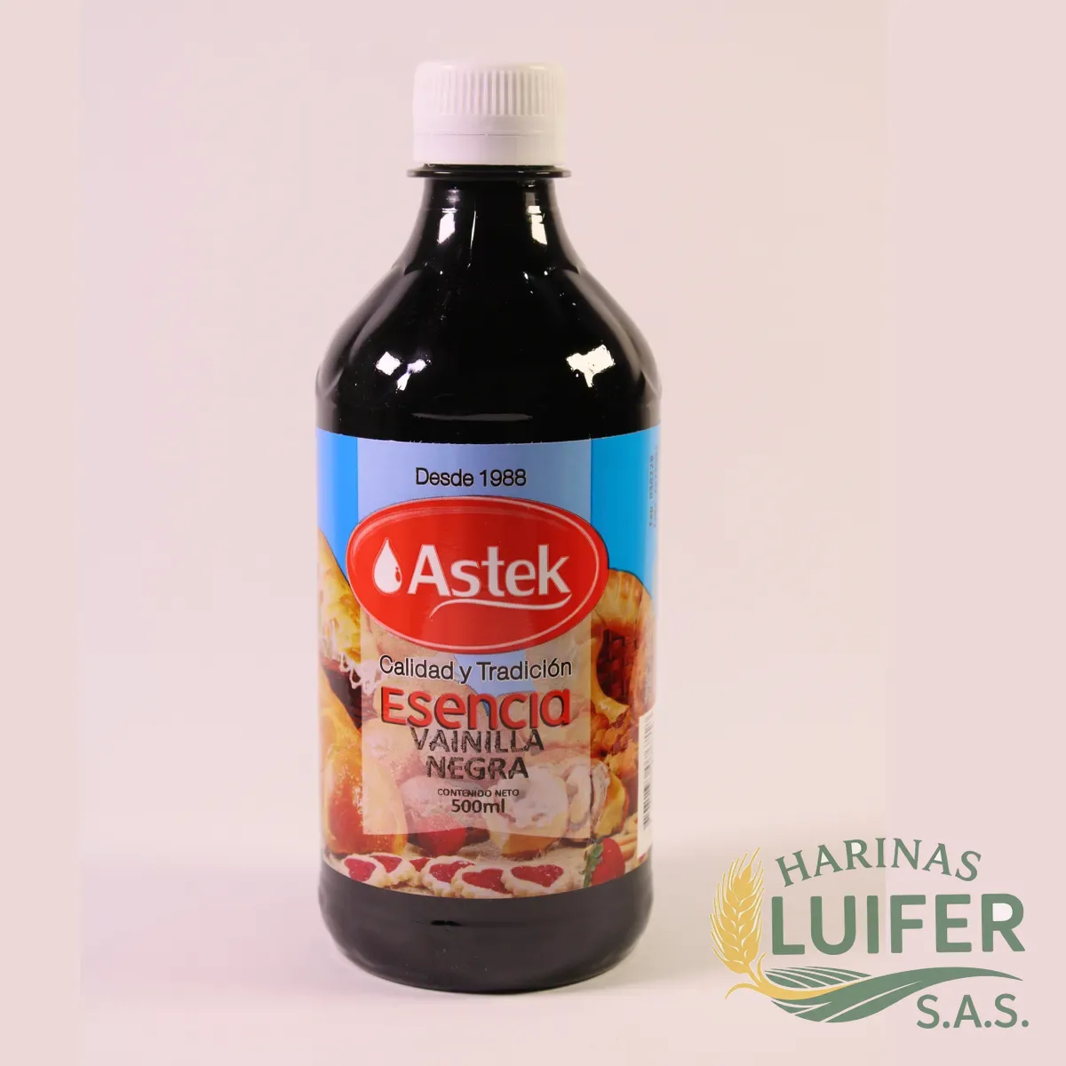 Ese Vainilla Negra Astek X 500 ml