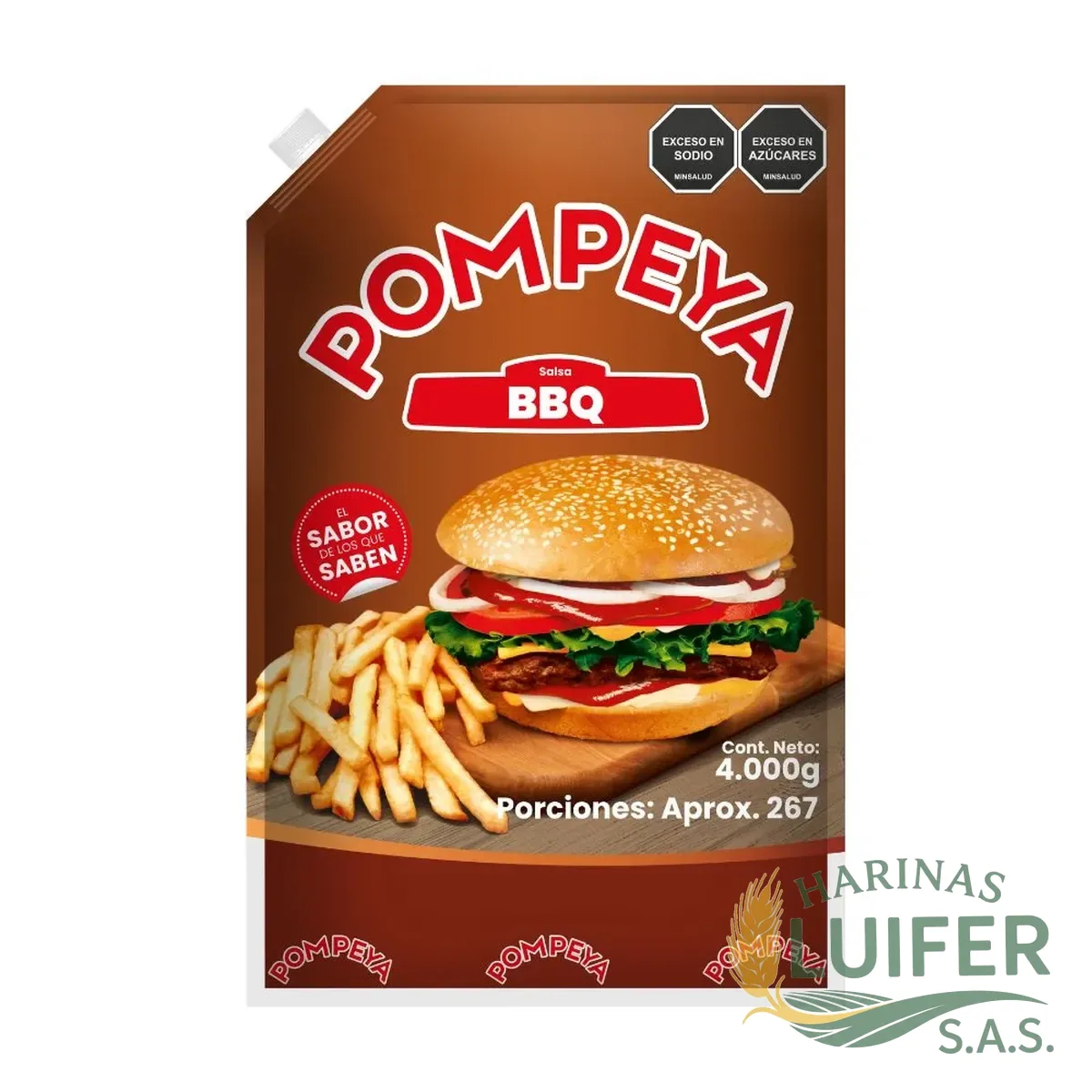 B.B.Q. POMPEYA X 4kl