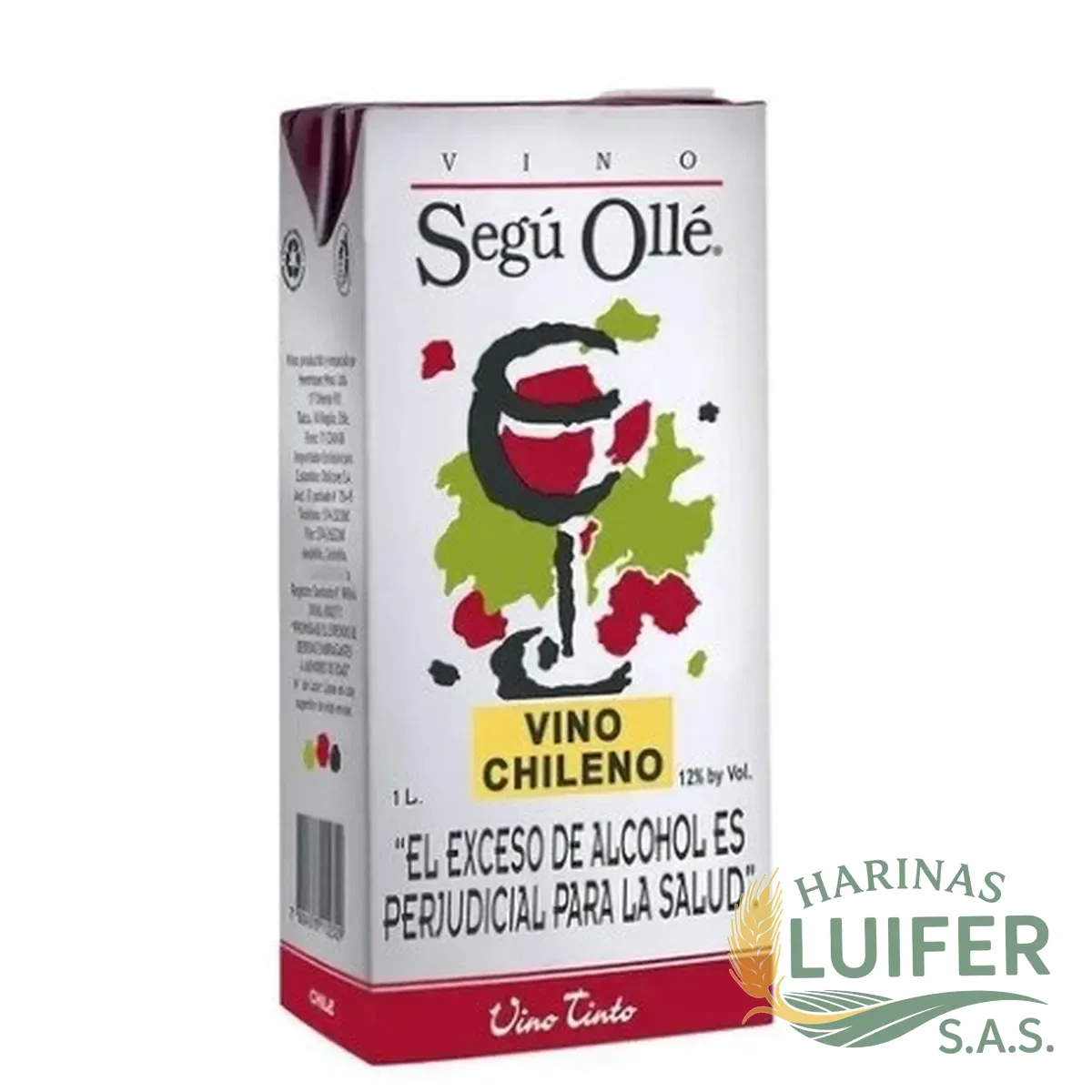 Vino Tinto Sequ Olle