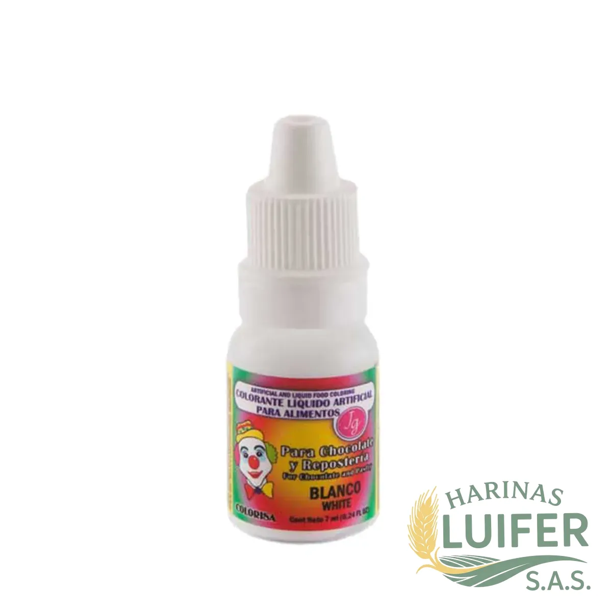 Colorante Blanco  Liquido 7 ml