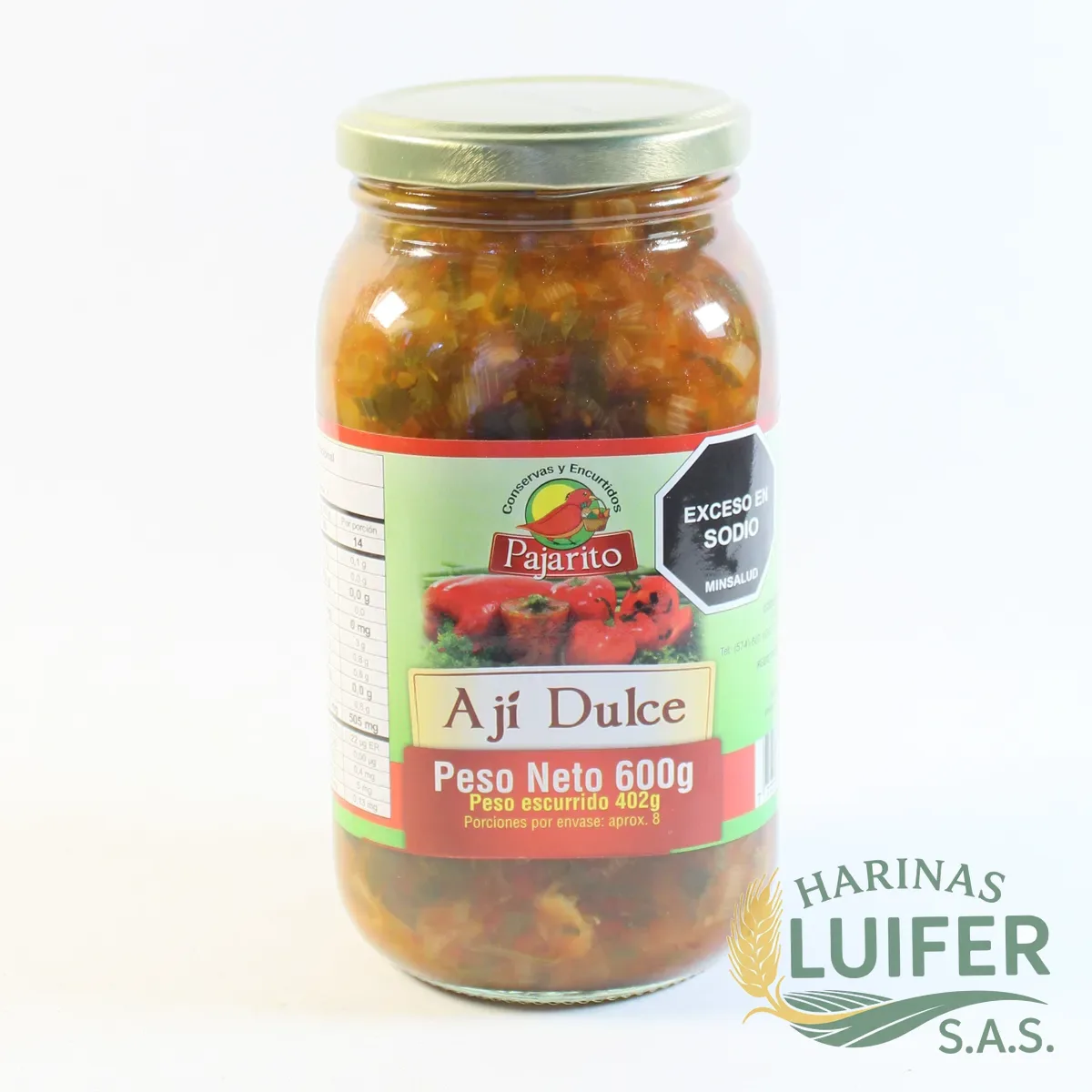 Aji Dulce Mediano X 600
