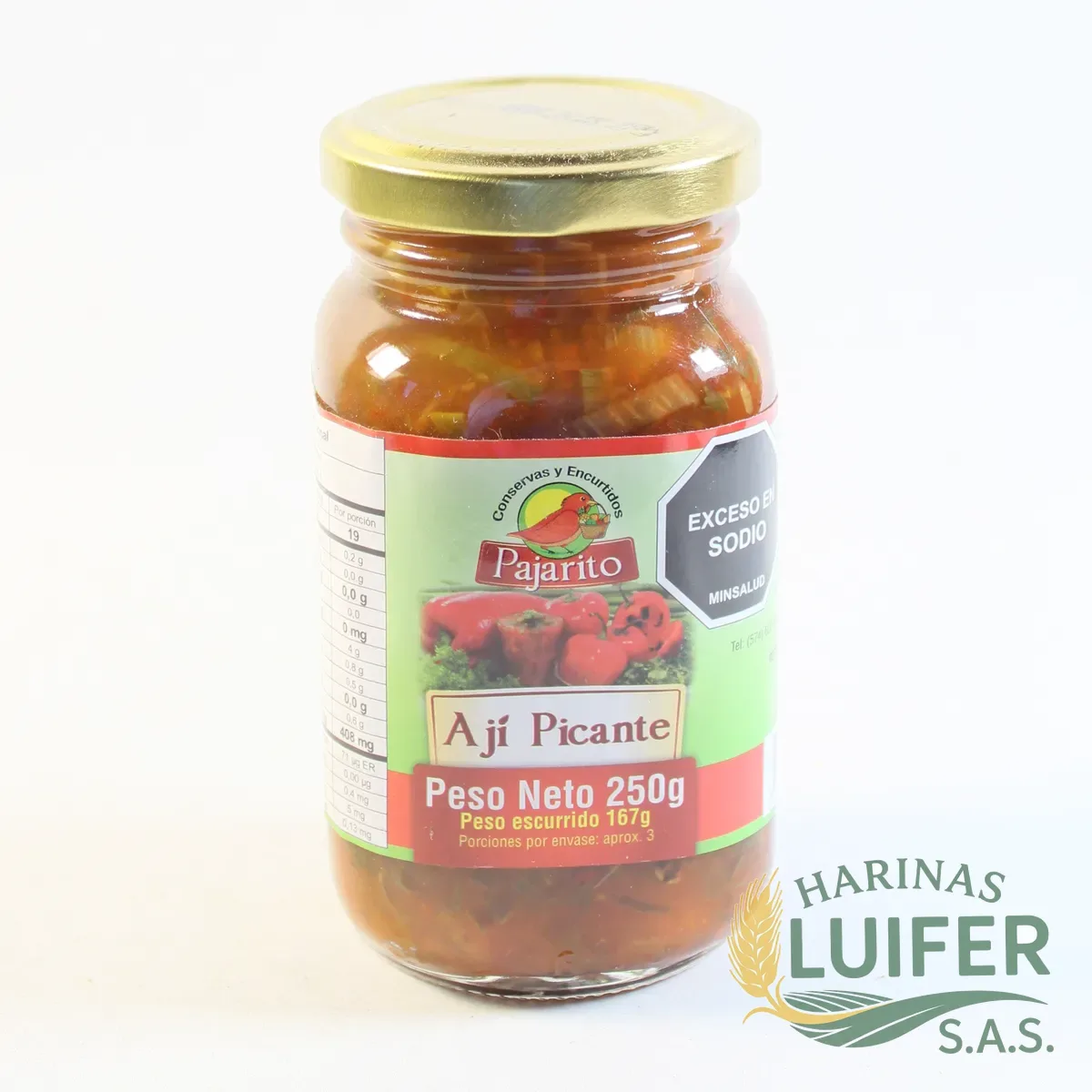 Aji Picante Pequeño X 250