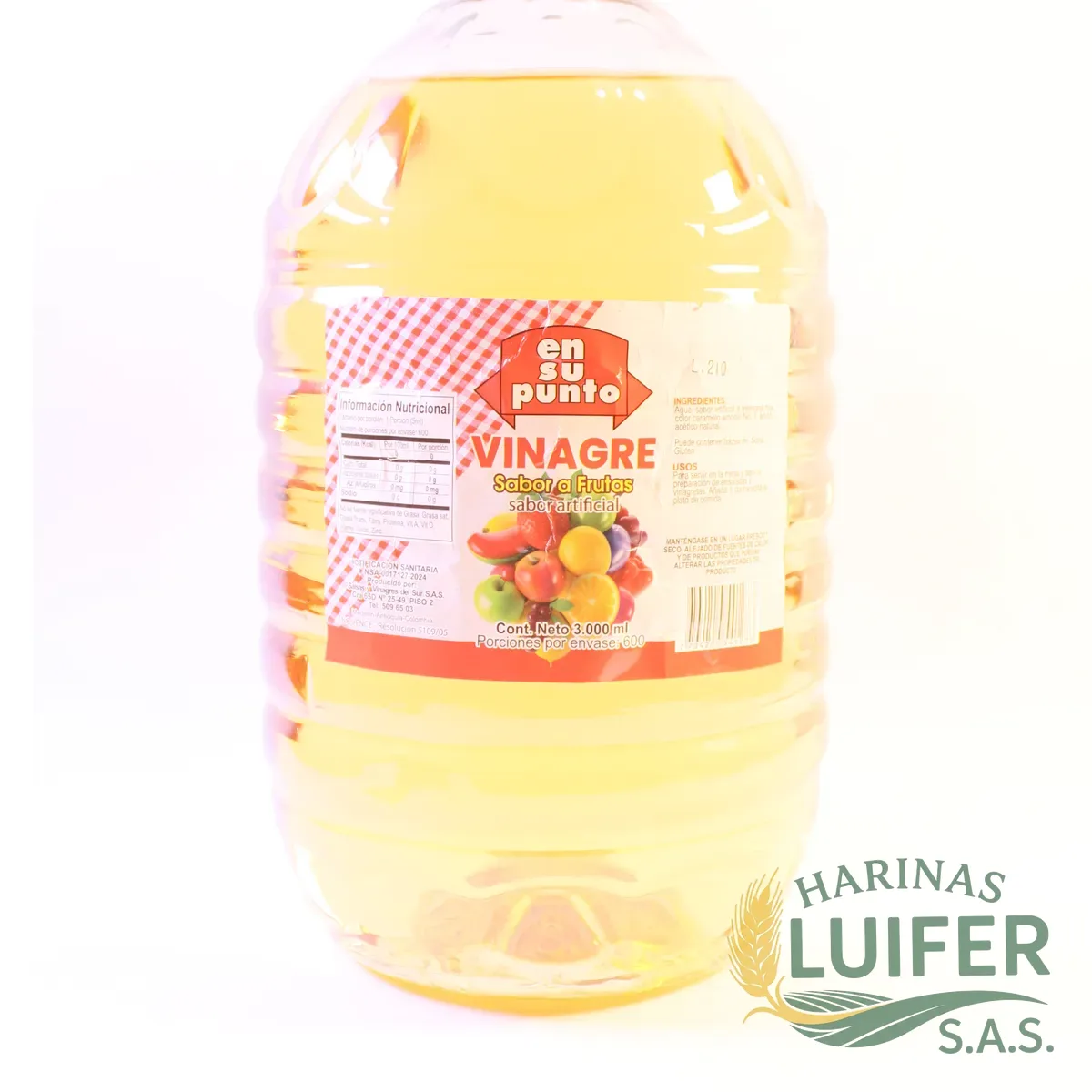 Vinagre de Frutas Garrafa