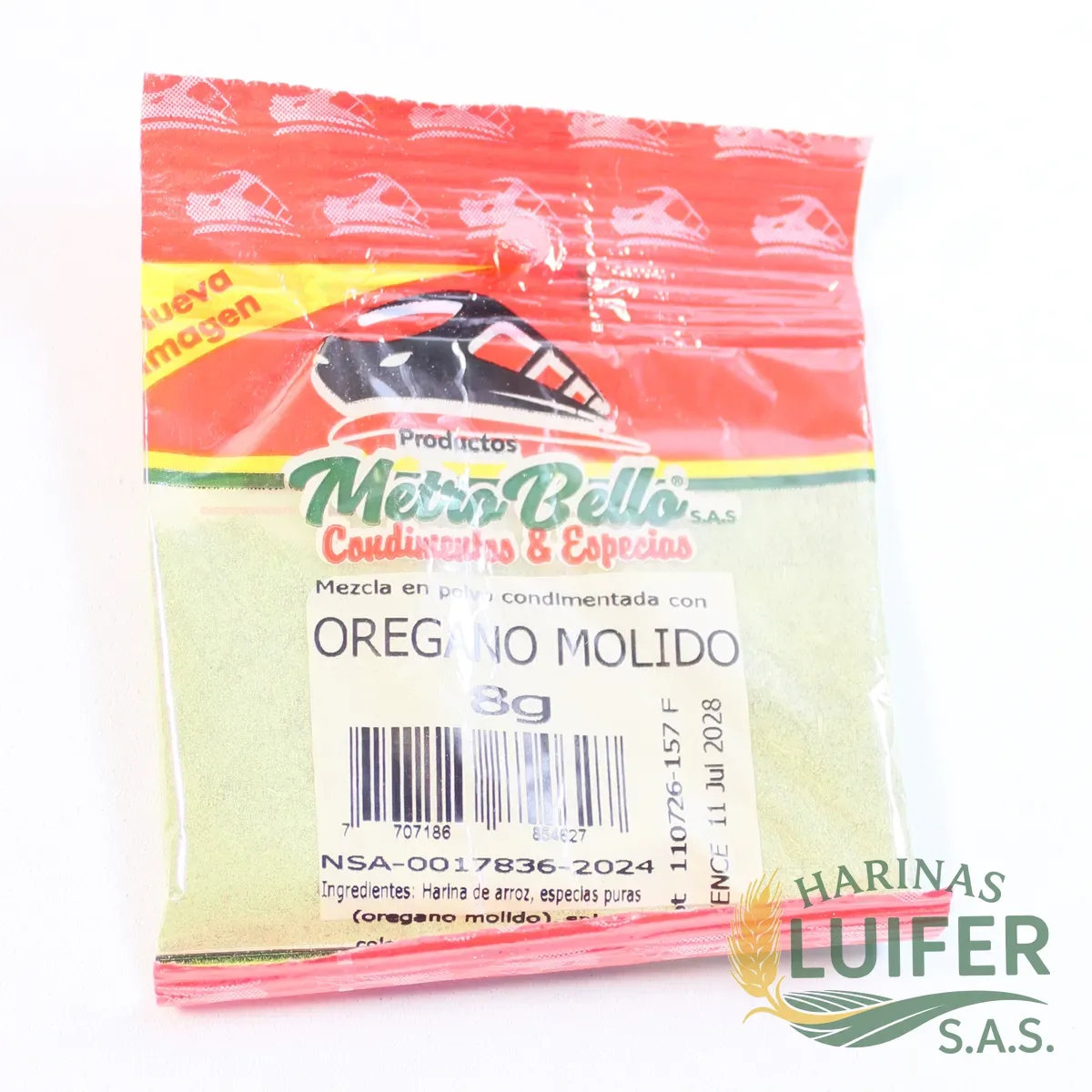 Oregano Molido 8 GR