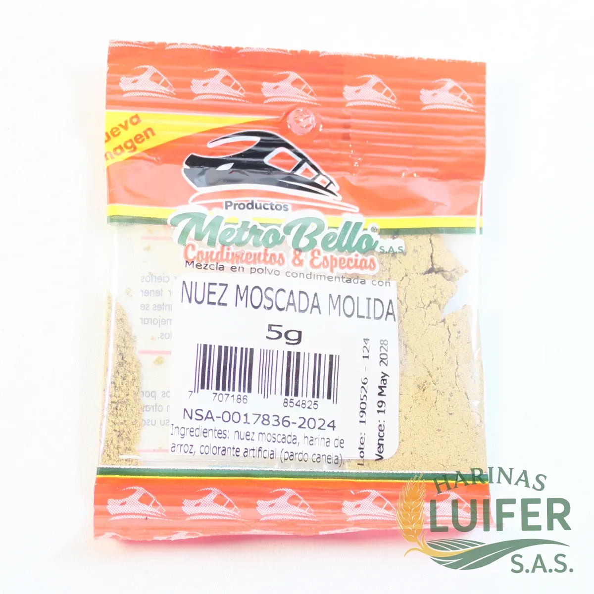 Nuez Moscada Molida 5 GR
