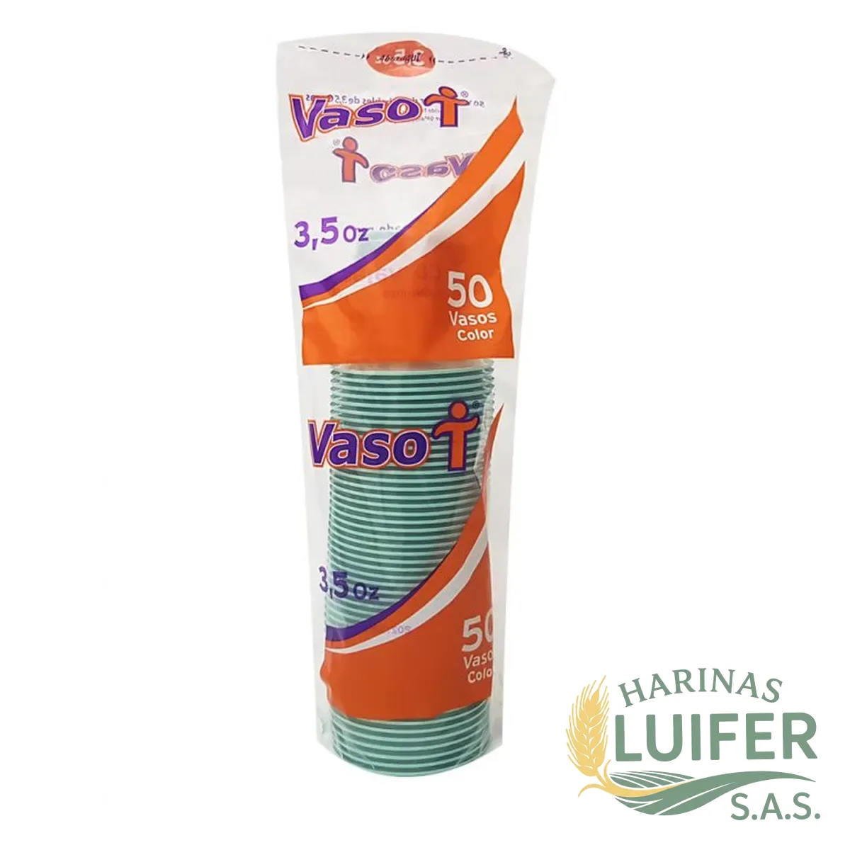 Vaso 3.5 onz Col X 50