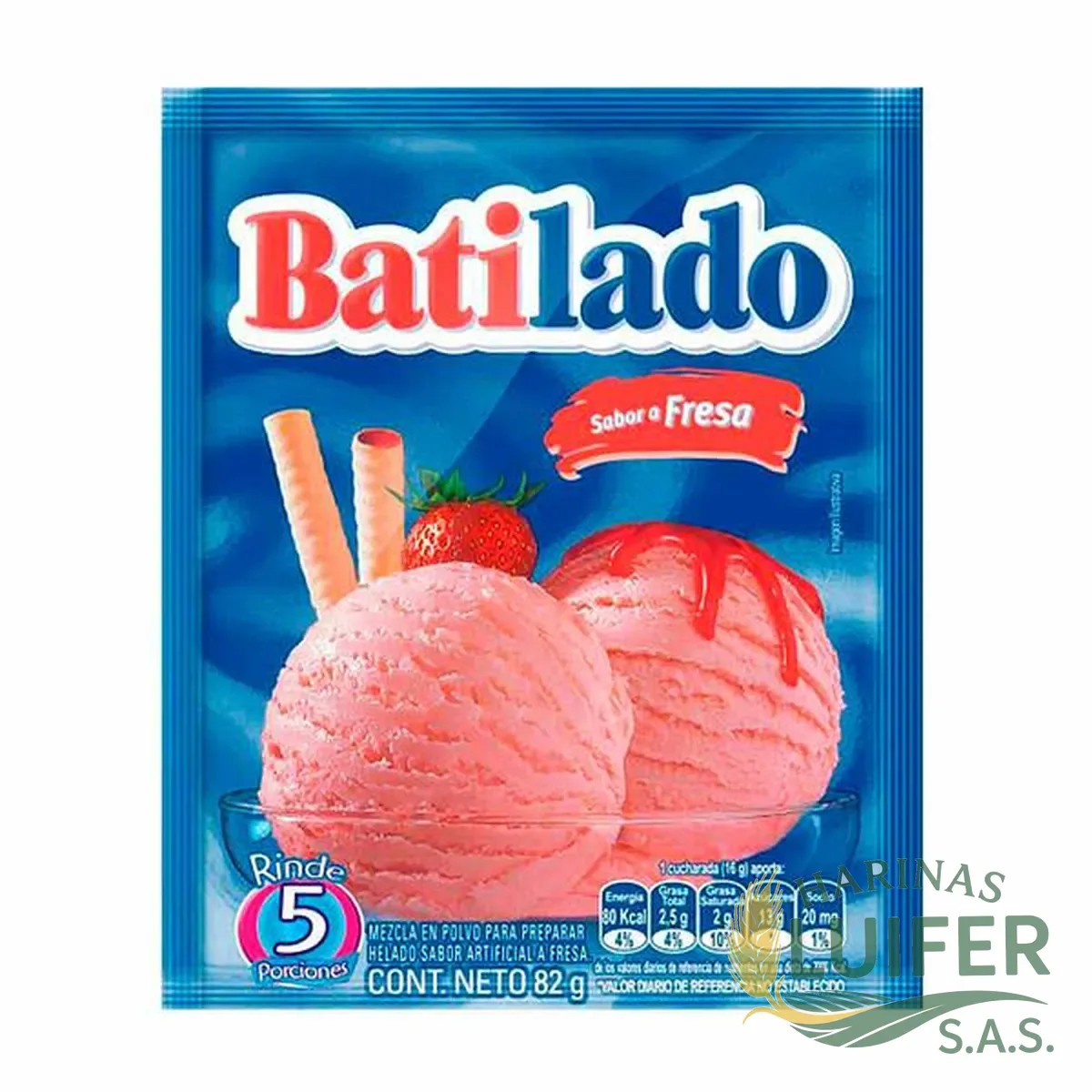 Batilado Fresa X 50 Gr