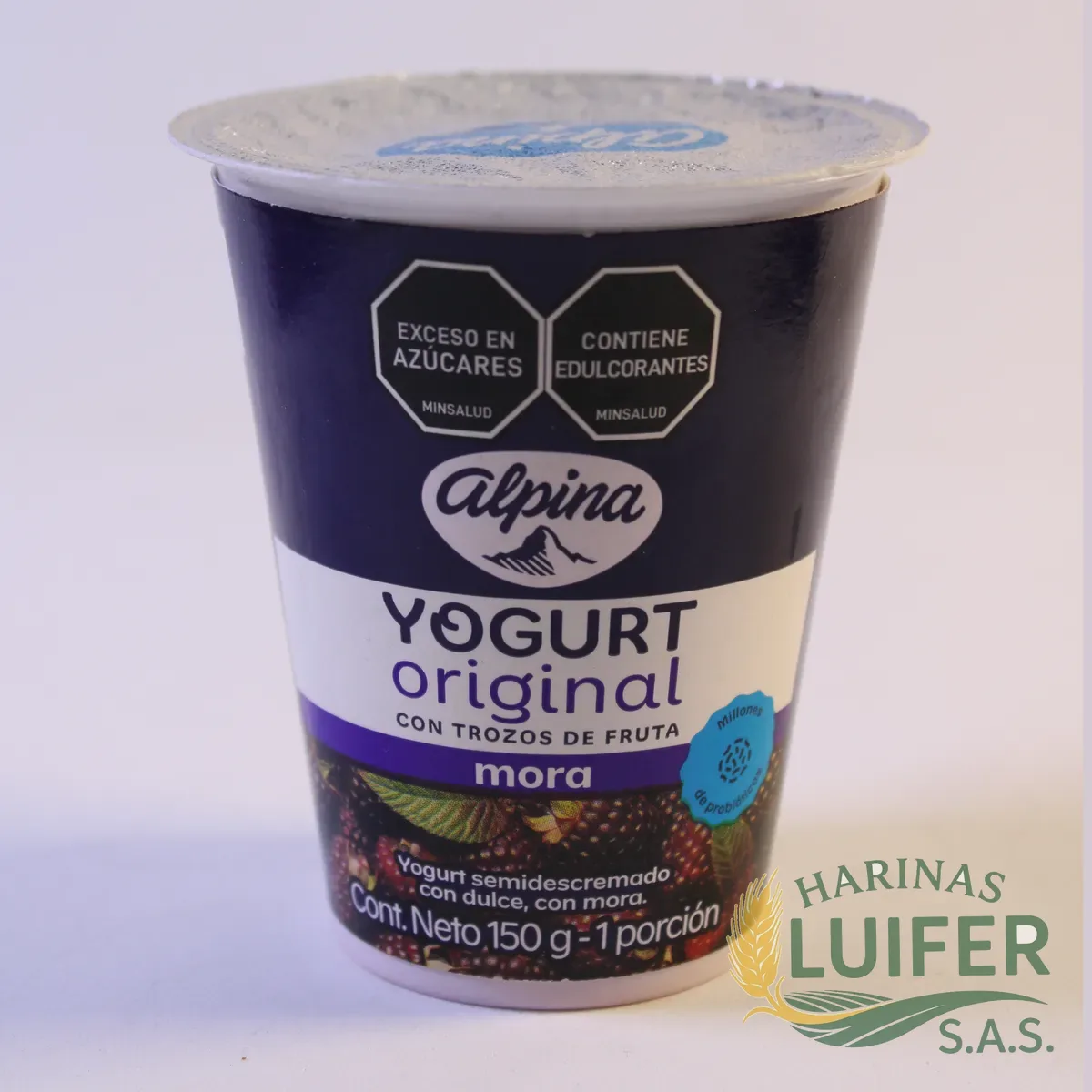 Yogurt Vaso mora Alpina