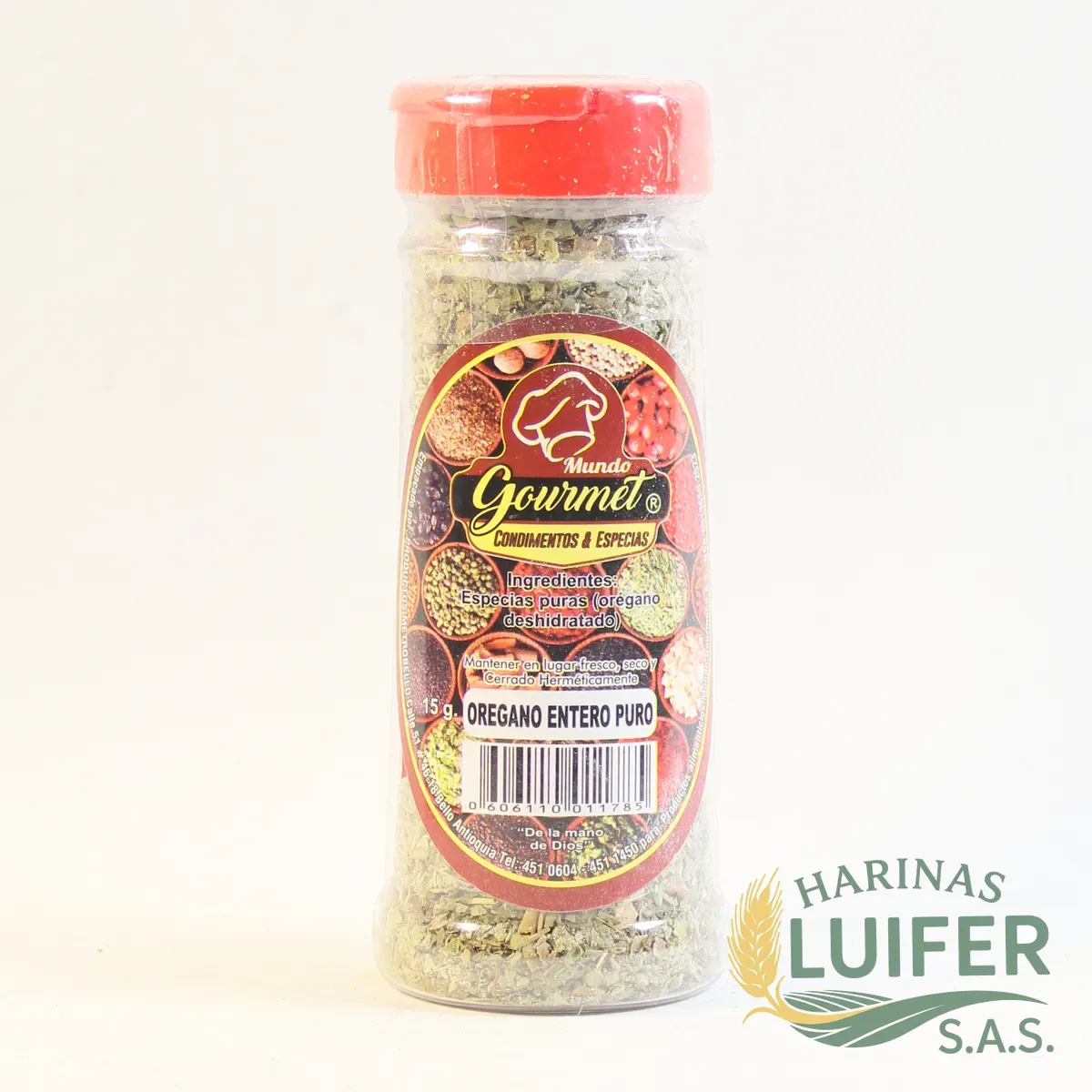 OREGANO ENTERO 15 GRAMOS